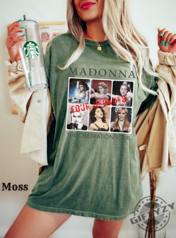 Madonna The Celebration Tour 2023 Queen Of Pop Shirt Hoodie Sweatshirt Mug giftyzy.com 2