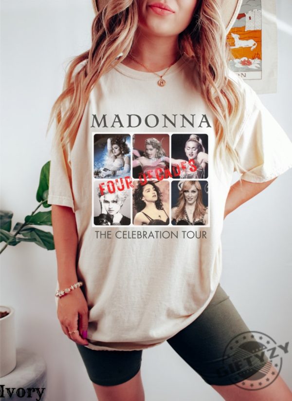 Madonna The Celebration Tour 2023 Queen Of Pop Shirt Hoodie Sweatshirt Mug giftyzy.com 3