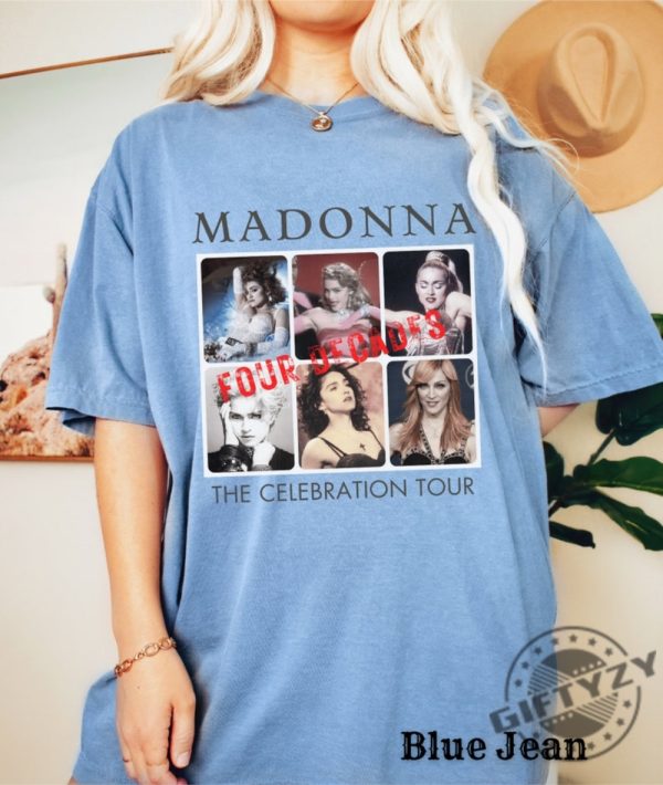 Madonna The Celebration Tour 2023 Queen Of Pop Shirt Hoodie Sweatshirt Mug giftyzy.com 7