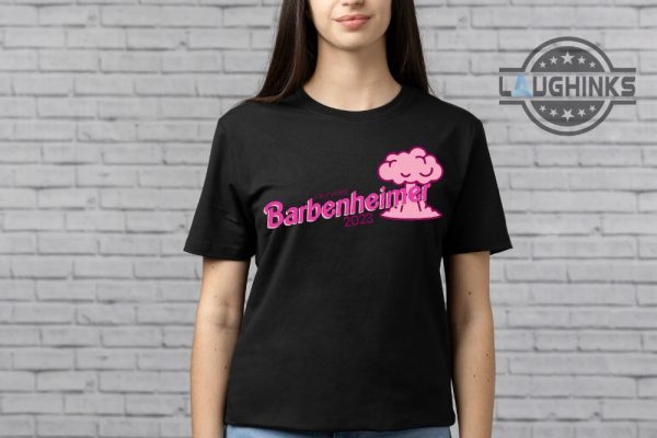 i survived barbenheimer shirt 2023 barbie shirt for adults kids barbie movie tshirt laughinks.com 5
