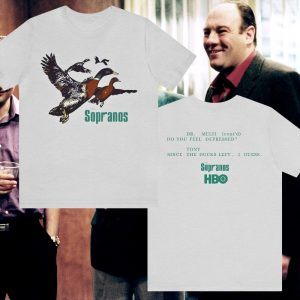 The Sopranos Ducks Dr. Melfi Do You Feel Depressed Shirt Ducks Sopranos Shirt revetee.com 5