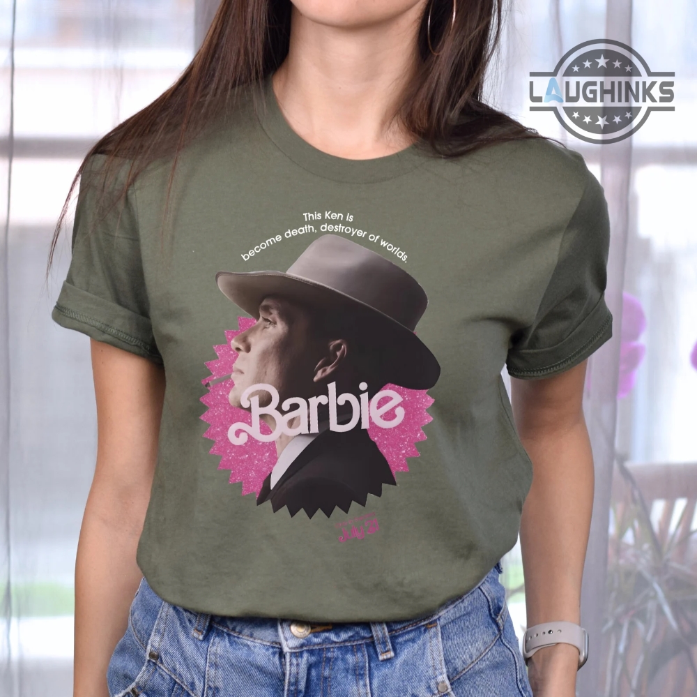 Barbenheimer Shirt Barbie Oppenheimer Shirt Barbieheimer Active Shirt Funny Barbie Movie 2023 T Shirt