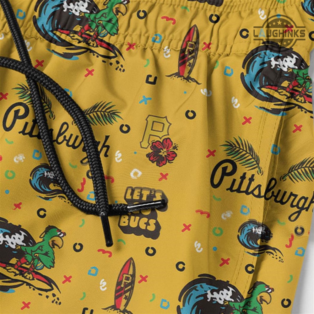 Pittsburgh Pirates Hawaiian Shirt Giveaway Pirates Hawaiian Shirt Night  2023 Pirate Hawaiian Shorts Set - Laughinks