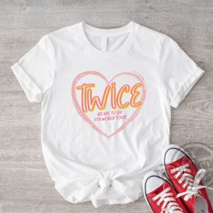 Twice Shirt Twice Kpop Shirt TWICE Ready to Be World Tour Concert Shirt trendingnowe.com 2