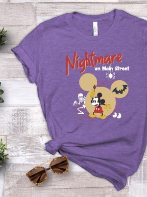 Nightmare On Main Street Shirt Halloween Disney Shirt Halloween Mickey Shirt revetee.com 2