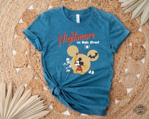 Nightmare On Main Street Shirt Halloween Disney Shirt Halloween Mickey Shirt revetee.com 3