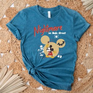 Nightmare On Main Street Shirt Halloween Disney Shirt Halloween Mickey Shirt revetee.com 3