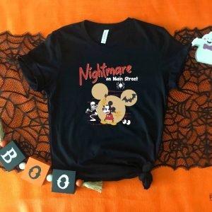 Nightmare On Main Street Shirt Halloween Disney Shirt Halloween Mickey Shirt revetee.com 5