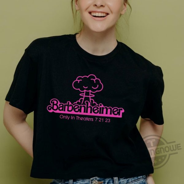 Barbenheimer T Shirt Barbie Oppenheimer Shirt trendingnowe.com 3