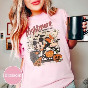 Mickey Minnie Halloween Shirt Vintage Disney Halloween Shirt Gift