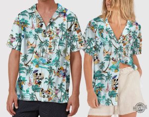 Walt Disney World Hawaiian Shirt Mickey And Friends All Over Printed Shirt Best Hoodies revetee.com 2