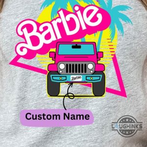 retro jeep barbie shirt jeep girl shirt vintage barbie shirt womens jeep shirts hoodies sweatshirts laughinks.com 1