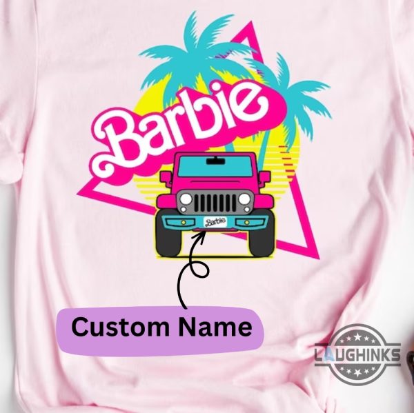 retro jeep barbie shirt jeep girl shirt vintage barbie shirt womens jeep shirts hoodies sweatshirts laughinks.com 2