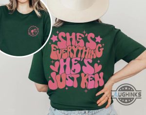 shes everything hes ken barbie shirt womens shes everything hes just ken memes barbie sweatshirt hoodie laughinks.com 3