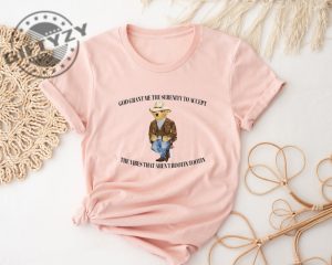 God Grant Me The Serenity To Accept The Vibes That Arent Rootin Tootin Bear Best Shirt giftyzy.com 3