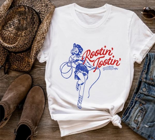 Rootin Tootin Good Time Cowboy Rodeo Cowgirl Country Music Tshirt Hoodie Sweatshirt Mug giftyzy.com 4