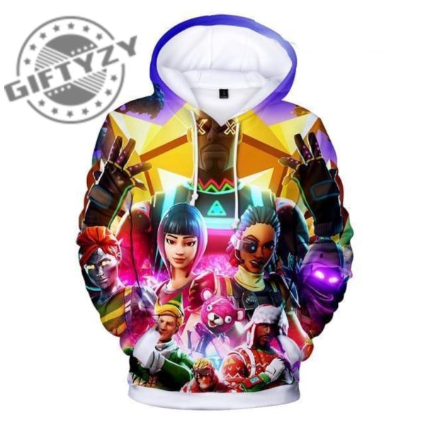 Fortnite Battle Royale Game Gift For Fan 3D All Over Printed Shirt Hoodie Sweatshirt giftyzy.com 1