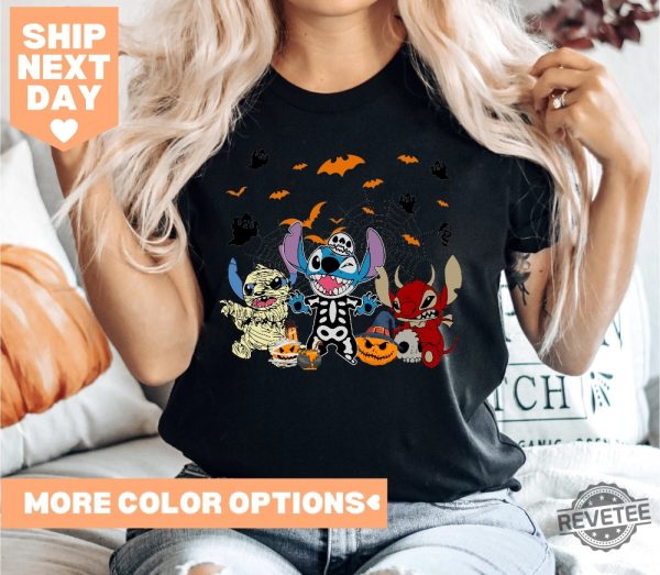 Stitch Disney Halloween Shirt Best Unique Hoodie Long Sleeve Tank Top revetee.com 4