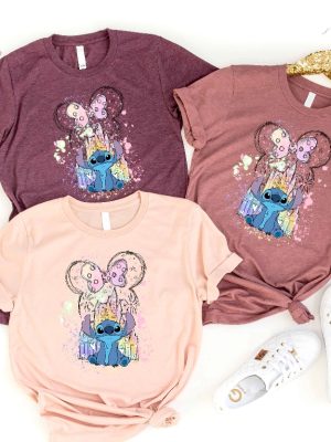 Stitch Disney Stitch Shirt Stitch Disney World Shirt Disney Vacation Shirt Hoodie Long Sleeve revetee.com 2