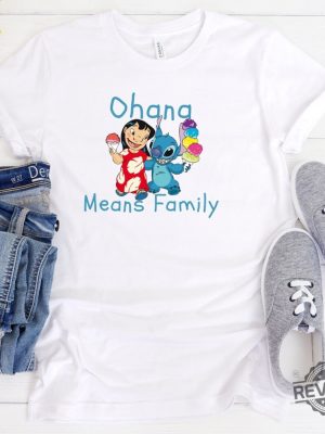 Lily And Stitch Ohana Means Family Shirt Best Unique Hoodie Long Sleeve Tank Top revetee.com 2