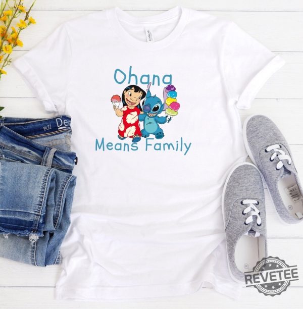 Lily And Stitch Ohana Means Family Shirt Best Unique Hoodie Long Sleeve Tank Top revetee.com 2