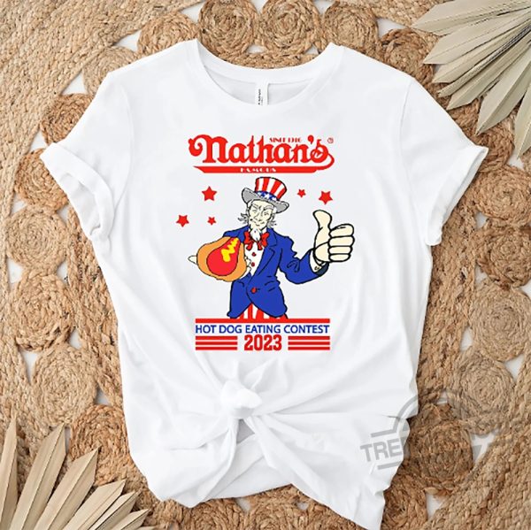 Nathans Famous Hot Dog Eating Contest Joey Chestnut 2023 Shirt trendingnowe.com 1