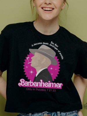 Barbie Oppenheimer Shirt Barbenheimer Unique Hoodie Long Sleeve Tank Top Mug revetee.com 2