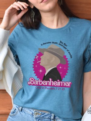 Barbie Oppenheimer Shirt Barbenheimer Unique Hoodie Long Sleeve Tank Top Mug revetee.com 3