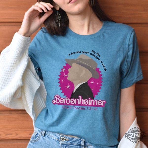 Barbie Oppenheimer Shirt Barbenheimer Unique Hoodie Long Sleeve Tank Top Mug revetee.com 3