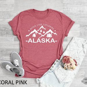 Alaska Shirt Gift From Alaska Best Gift Unique Hoodie Long Sleeve Sweatshirt Mug revetee.com 2