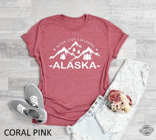 Alaska Shirt Gift From Alaska Best Gift Unique Hoodie Long Sleeve Sweatshirt Mug revetee.com 2