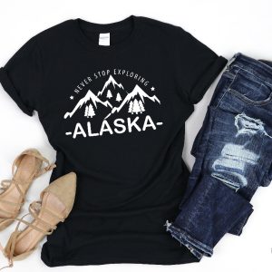 Alaska Shirt Gift From Alaska Best Gift Unique Hoodie Long Sleeve Sweatshirt Mug revetee.com 3