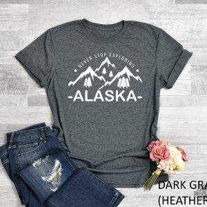 Alaska Shirt Gift From Alaska Best Gift Unique Hoodie Long Sleeve Sweatshirt Mug revetee.com 4