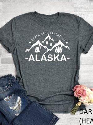 Alaska Shirt Gift From Alaska Best Gift Unique Hoodie Long Sleeve Sweatshirt Mug revetee.com 4