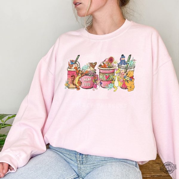 Disney Winnie The Pooh Love Coffee Shirt Best Unique Hoodie Long Sleeve Sweatshirt revetee.com 1