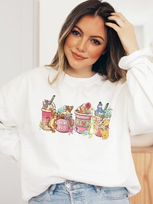 Disney Winnie The Pooh Love Coffee Shirt Best Unique Hoodie Long Sleeve Sweatshirt revetee.com 2