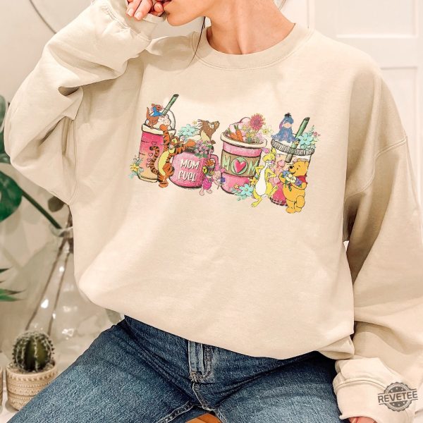 Disney Winnie The Pooh Love Coffee Shirt Best Unique Hoodie Long Sleeve Sweatshirt revetee.com 4