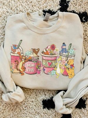 Disney Winnie The Pooh Love Coffee Shirt Best Unique Hoodie Long Sleeve Sweatshirt revetee.com 5