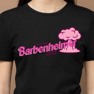 Barbenheimer Barbie Oppenheimer Funny Barbie Movie Inspired Tshirt Hoodie Sweatshirt Mug giftyzy.com 4