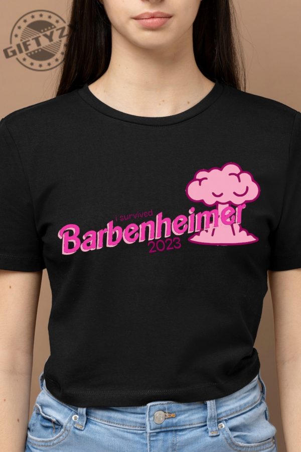 Barbenheimer Barbie Oppenheimer Funny Barbie Movie Inspired Tshirt Hoodie Sweatshirt Mug giftyzy.com 4