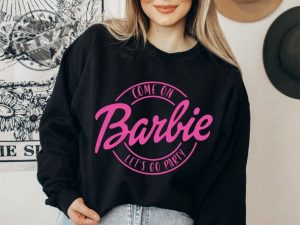 Come On Lets Go Party Doll Baby Girl Barbie Movie Tshirt Hoodie Sweatshirt Mug giftyzy.com 3