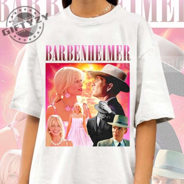Barbenheimer Barbie The Destroyer Of Word Barbie Movie Oppenheimer Tshirt Hoodie Sweatshirt Mug giftyzy.com 2