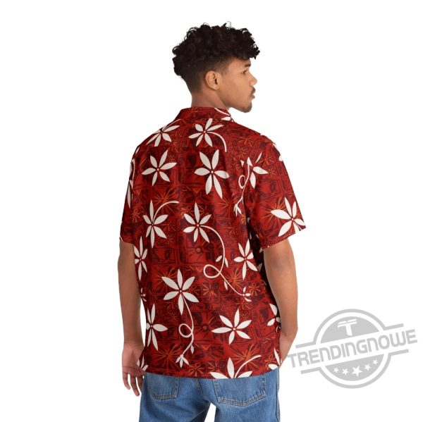 Elvis Presley Hawaiian Shirt Replica Shaheen Tiare Tapa Shirt trendingnowe.com 2