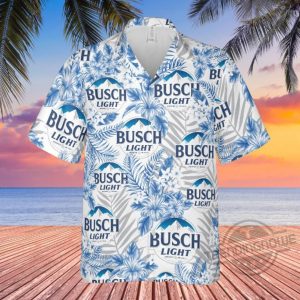 Busch Light Hawaiian Shirt Busch Latte Beer Button Up Hawaiian Shirt trendingnowe.com 2