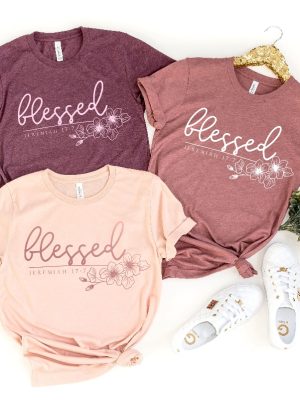 Blessed Christian Shirt Jeremiah 177 Best Unique Gift Hoodie Long Sleeve Mug revetee.com 3