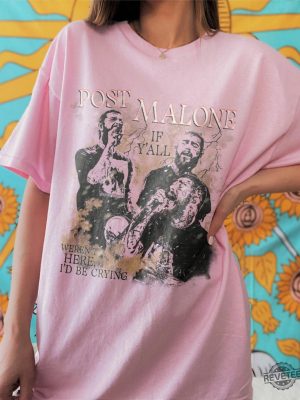 Vintage Post Malone 2023 Tour Shirt Post Malone Fan Shirt Rapper Post Malone Concert Shirt revetee.com 2