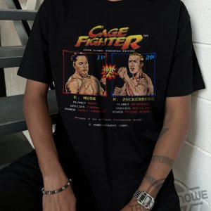 Cage Fighter Elon Vs Zuckerberg Shirt trendingnowe.com 4