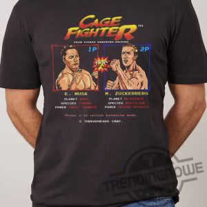 Cage Fighter Elon Vs Zuckerberg Shirt trendingnowe.com 6