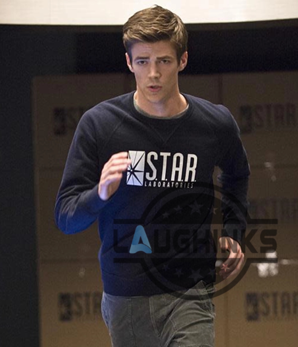 Barry allen star sales labs shirt