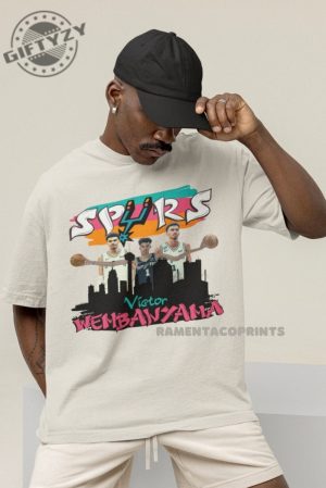 Victor Wembanyama San Antonio Basketball Wemby Tshirt Hoodie Sweatshirt Mug giftyzy.com 3